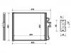 Condenseur, climatisation Air Conditioning Condenser:64 53 8 373 924