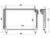 Condensador del aire acondicionado Air Conditioning Condenser:126 830 12 70