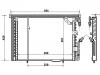 Condenseur, climatisation Air Conditioning Condenser:201 830 28 70