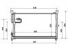 Condenseur, climatisation Air Conditioning Condenser:80100-SD4-003