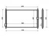 Condensador del aire acondicionado Air Conditioning Condenser:80110-SV1-A21