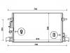 Condenseur, climatisation Air Conditioning Condenser:4B3 260 403 H