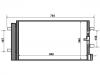 Kondensator, Klimaanlage Air Conditioning Condenser:4G0 260 403 A