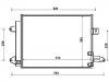 Condenseur, climatisation Air Conditioning Condenser:8J0 820 411 B