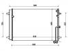 Kondensator, Klimaanlage Air Conditioning Condenser:4H0 260 403 C