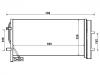 Condenseur, climatisation Air Conditioning Condenser:8U0 260 401 B