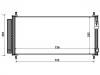 Condenseur, climatisation Air Conditioning Condenser:80100-SZT-G01