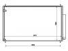 Condenseur, climatisation Air Conditioning Condenser:80110-SJA-003