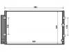 Condenseur, climatisation Air Conditioning Condenser:73210-CA000