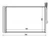 Condenseur, climatisation Air Conditioning Condenser:7P0 820 411 A