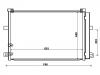 Condenseur, climatisation Air Conditioning Condenser:2H0 820 411 B