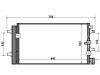 Condenseur, climatisation Air Conditioning Condenser:8K0 260 401 S