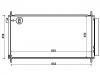 Kondensator, Klimaanlage Air Conditioning Condenser:88450-02420