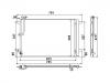 Condenseur, climatisation Air Conditioning Condenser:4H0 260 403 L