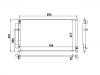 Condenseur, climatisation Air Conditioning Condenser:80110-SEL-T01