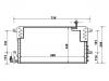 Condensador del aire acondicionado Air Conditioning Condenser:3A0 820 413 A