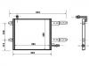 Condenseur, climatisation Air Conditioning Condenser:6N0 820 413 B