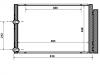 Kondensator, Klimaanlage Air Conditioning Condenser:88450-47020