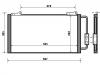 Condenseur, climatisation Air Conditioning Condenser:JRB 100310