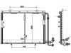 Condenseur, climatisation Air Conditioning Condenser:202 830 09 70