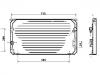 Kondensator, Klimaanlage Air Conditioning Condenser:88460-12410