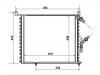 Kondensator, Klimaanlage Air Conditioning Condenser:201 830 18 70