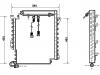 Condenseur, climatisation Air Conditioning Condenser:8A0 260 403 AC