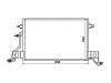 Condenseur, climatisation Air Conditioning Condenser:8B0 260 403 E