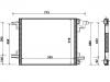 Condensador del aire acondicionado Air Conditioning Condenser:163 830 01 70