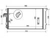 Kondensator, Klimaanlage Air Conditioning Condenser:7L0 820 411 G