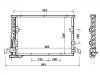 Kondensator, Klimaanlage Air Conditioning Condenser:8391416