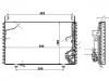 Kondensator, Klimaanlage Air Conditioning Condenser:1380979