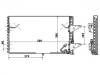 Kondensator, Klimaanlage Air Conditioning Condenser:1380055