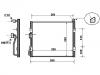 Condenseur, climatisation Air Conditioning Condenser:80110-SR1-A22