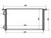 Condenseur, climatisation Air Conditioning Condenser:80110-S5T-E01