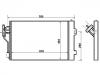 Condenseur, climatisation Air Conditioning Condenser:639 835 00 70