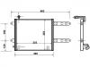 Condenseur, climatisation Air Conditioning Condenser:6X0 820 413 A