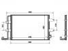 конденсатор Air Conditioning Condenser:1C0 820 413 C