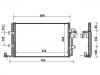 Condenseur, climatisation Air Conditioning Condenser:1C0 820 413 A