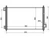 Condenseur, climatisation Air Conditioning Condenser:80110-SED-941