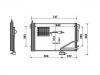 空调冷凝器 Air Conditioning Condenser:203 500 02 54